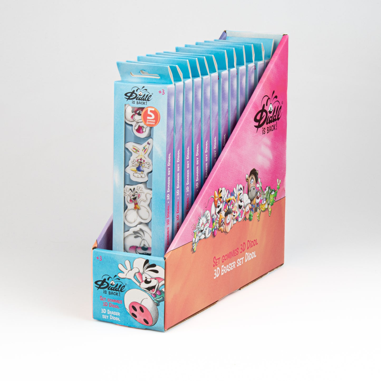 Set de 5 Gommes Diddl