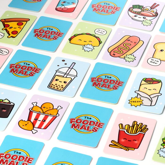 Jeu memory food