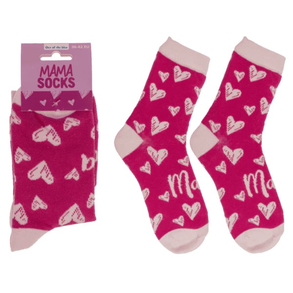 Chaussettes maman originales 36-42 - cadeau fête des mères rigolo en coton