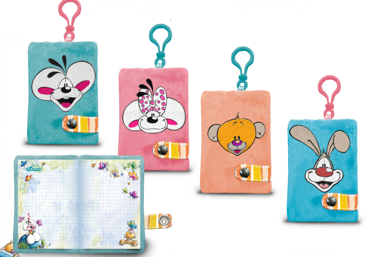 Carnet A7 Peluche