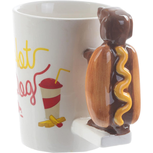 Mug teckel hot dog