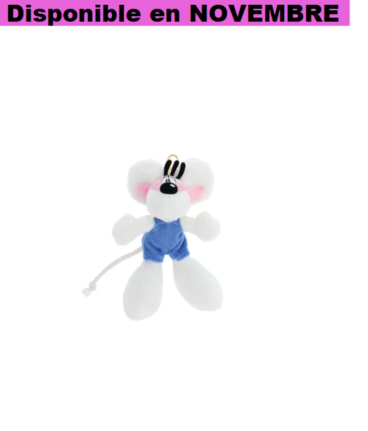 Porte clés Diddl Salopette Bleu 15cm