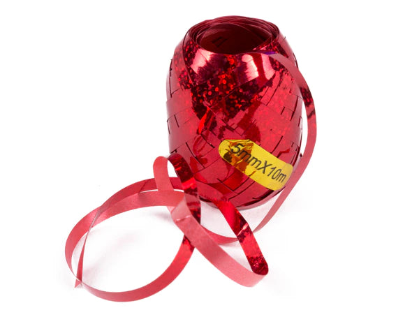 Rouleau ruban décoratif 10m - Accessoire emballage Noël et anniversaire