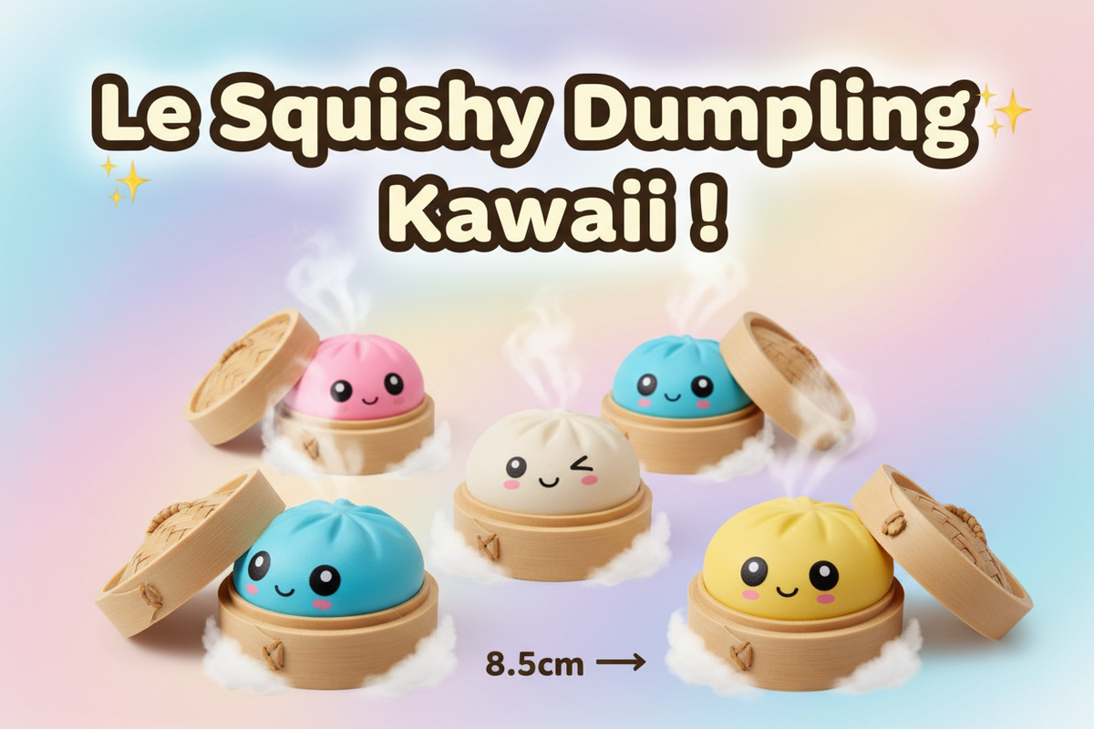 Squishy Dumpling Kawaii 8,5 cm