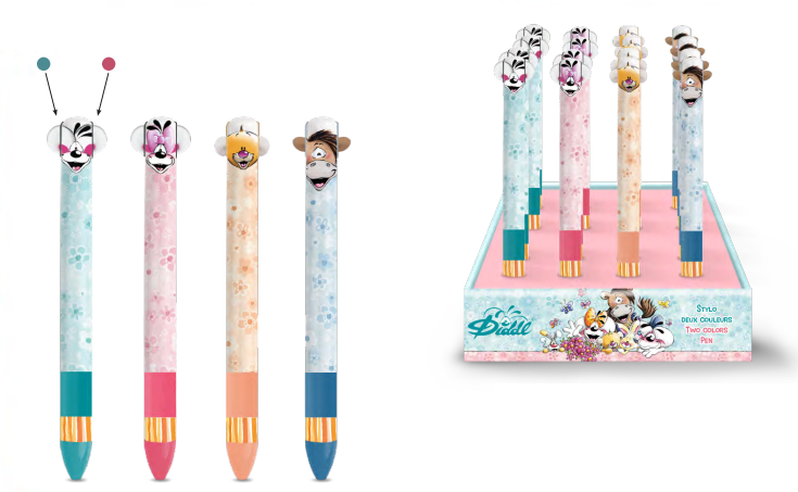 Stylo 2 couleurs