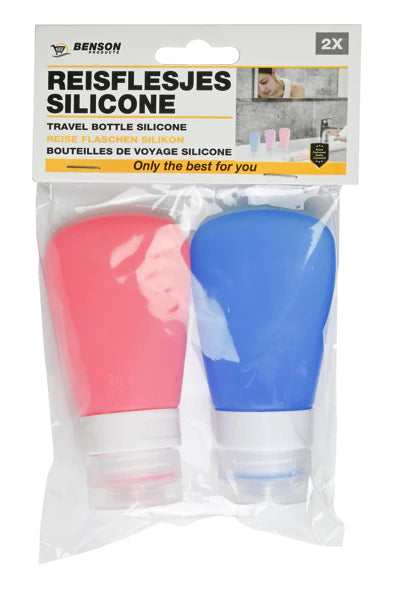 Bouteille de voyage en silicone