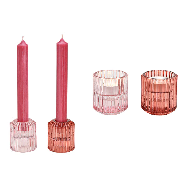 Photophore, bougeoir double fonction
