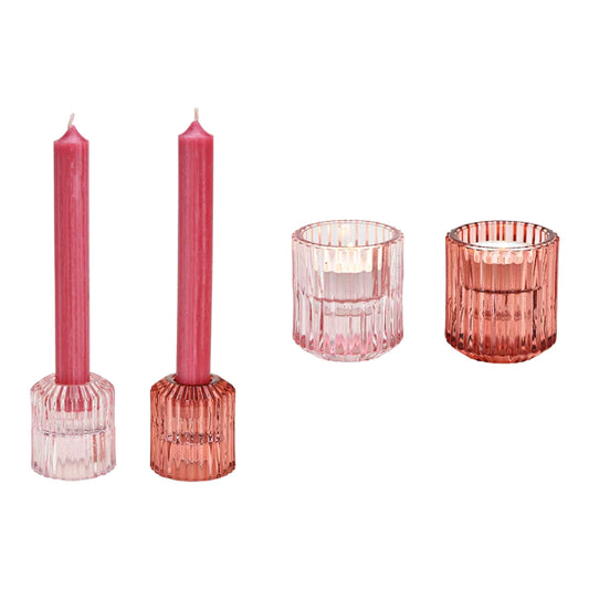 Photophore, bougeoir double fonction