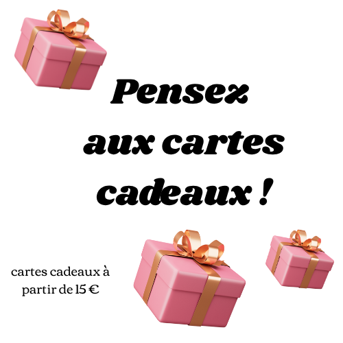 carte-cadeau Sourire en stock