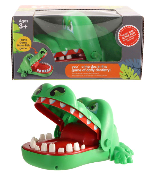 Crocodile mordant jeu famille - appuyez sur les dents sans vous faire mordre