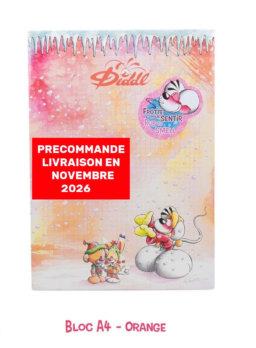 Bloc parfumé A4 – Précommande