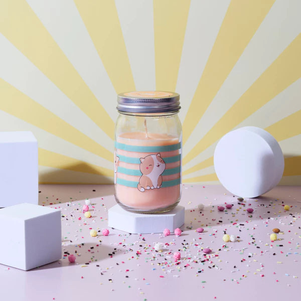 Bougie parfumée bocal kawaii