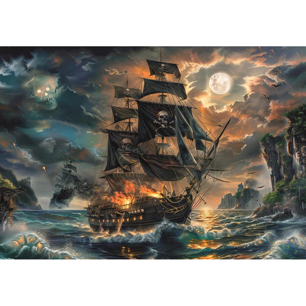 Puzzle bateau pirate 300 pcs