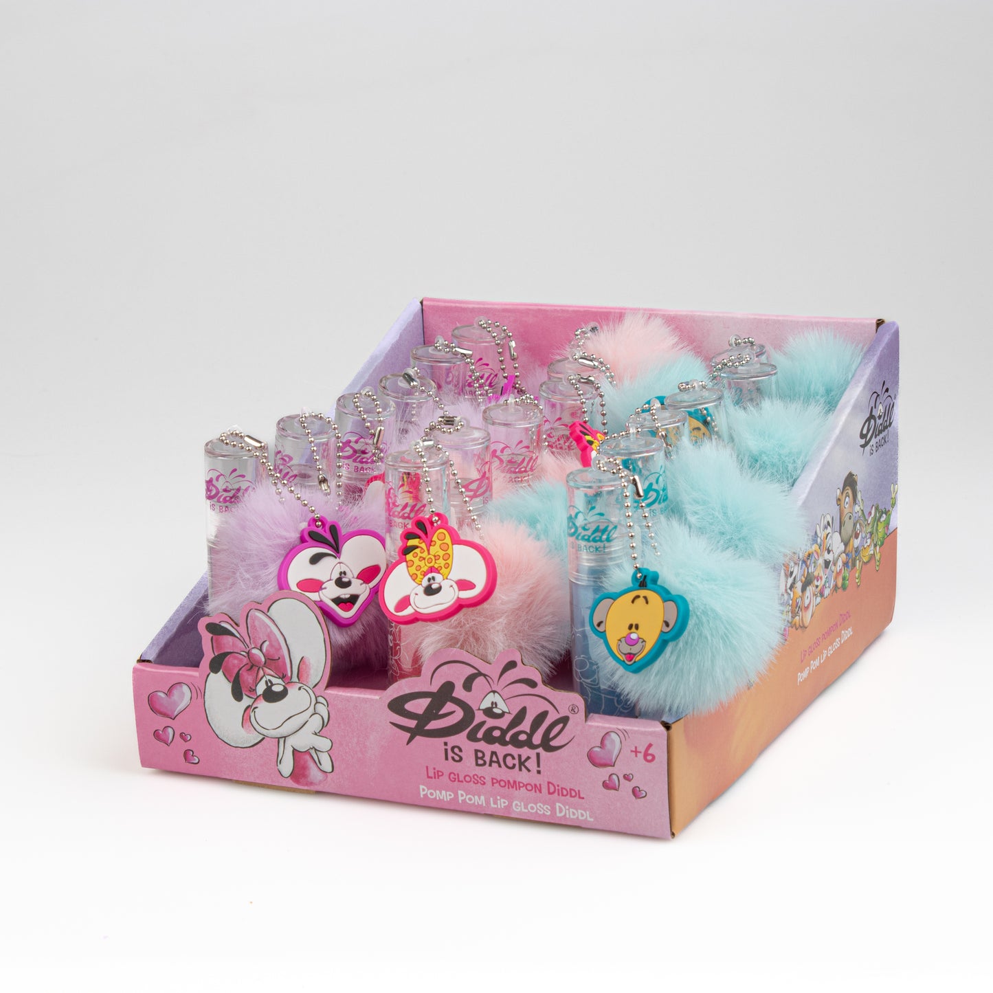 Lip Gloss glitter pompon Diddl