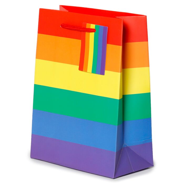 Sac cadeau rainbow