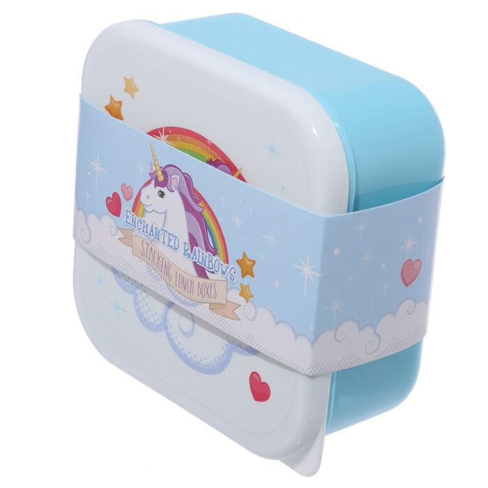 Lot de 3 boîtes licorne