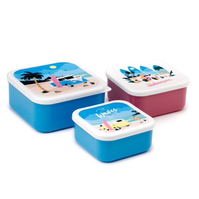 Lot de 3 boîtes van