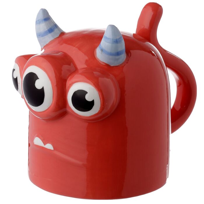 Mug monstre rouge 3D retournable Monstarz - Vue principale