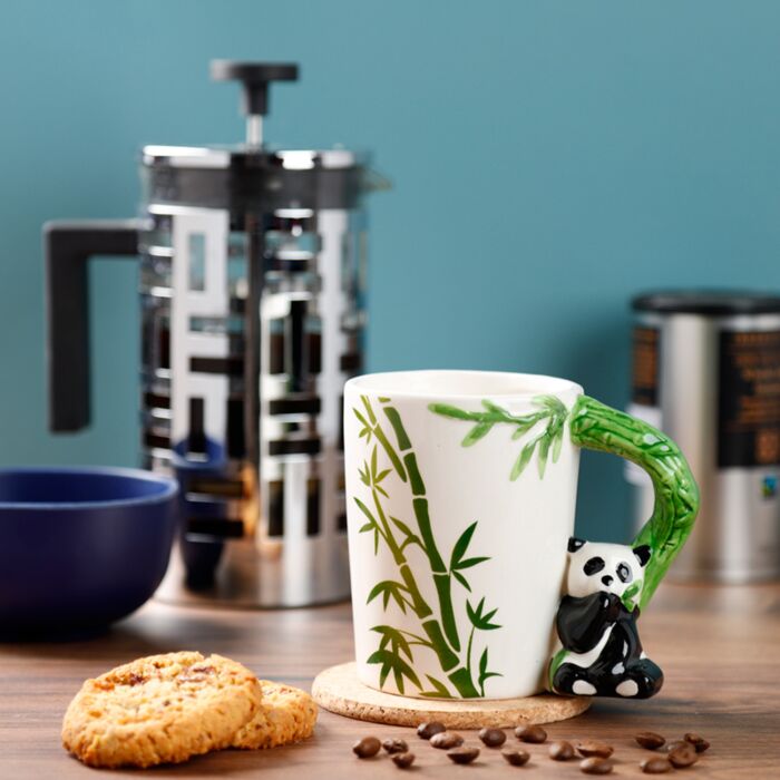  Cadeau mug panda céramique dolomie animal adorable