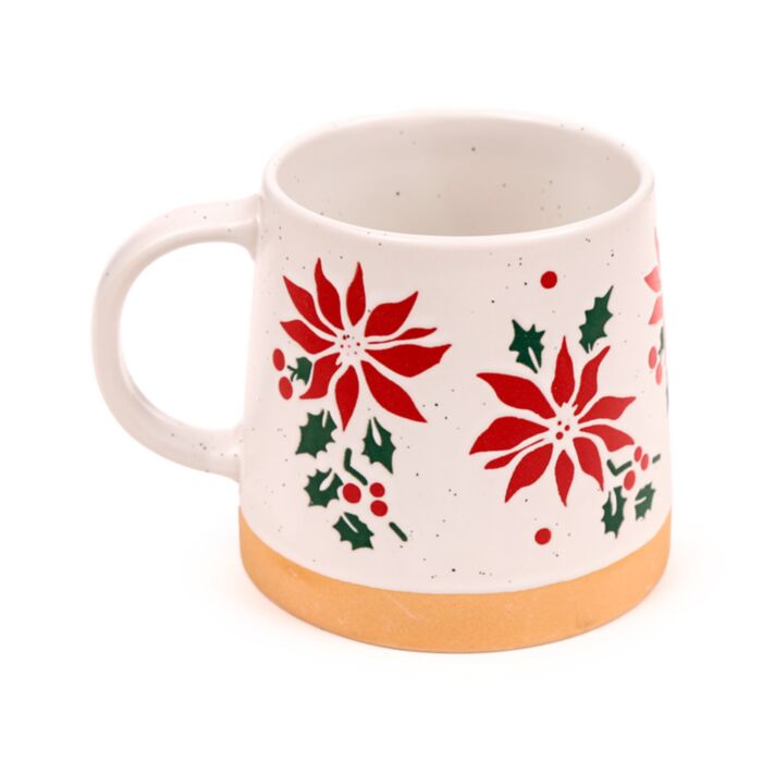 Weihnachtsstern-Tasse