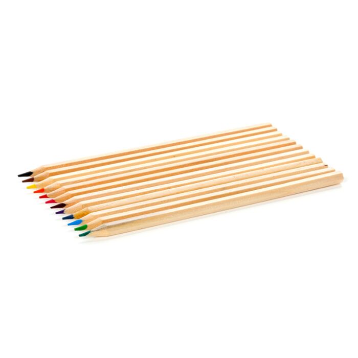 12 Crayons de couleur