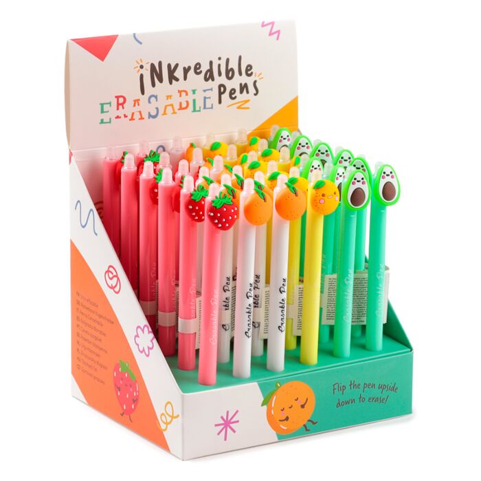 Stylo effaçable fruit