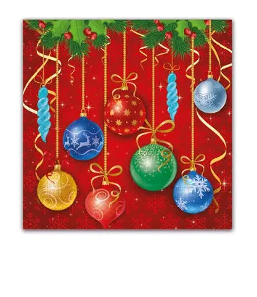 Serviette en papier de noël