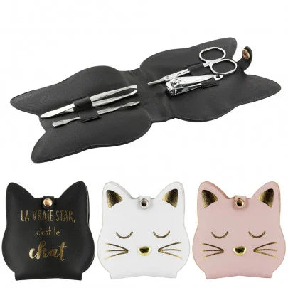 Set de manucure Chat
