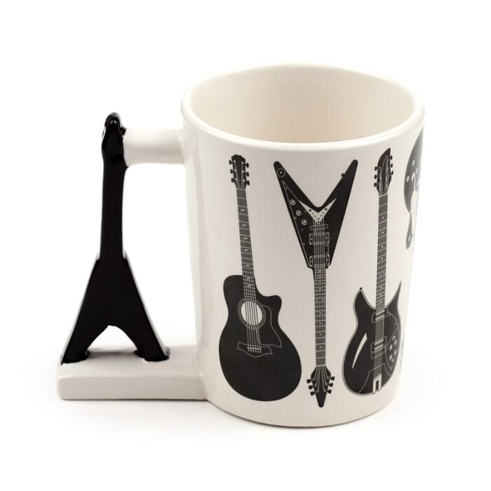 Mug à Anse Guitare Rock