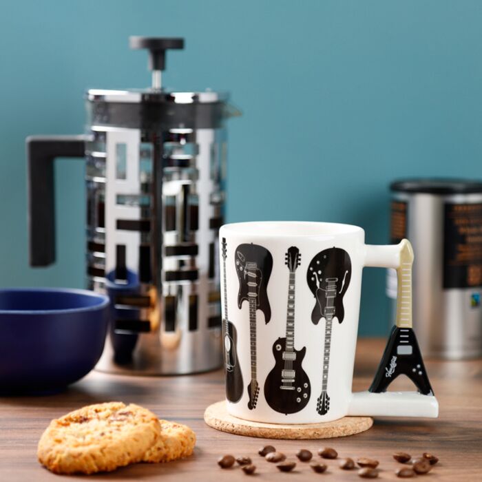 Mug à Anse Guitare Rock