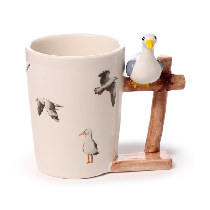 Mug à Anse Décorée Mouette