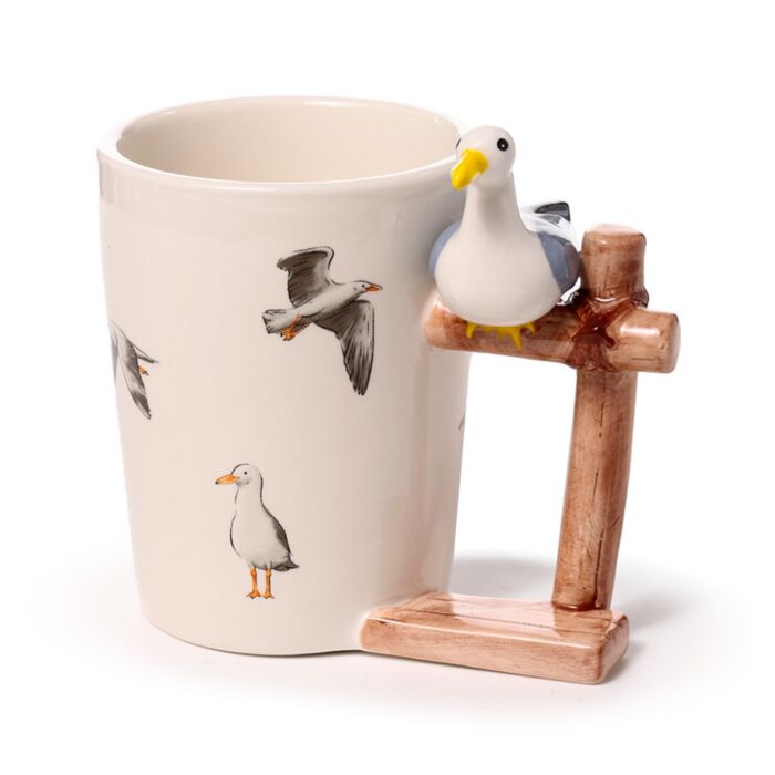 Mug à Anse Décorée Mouette