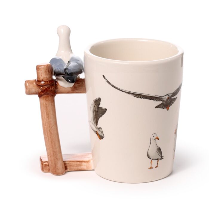 Mug à Anse Décorée Mouette