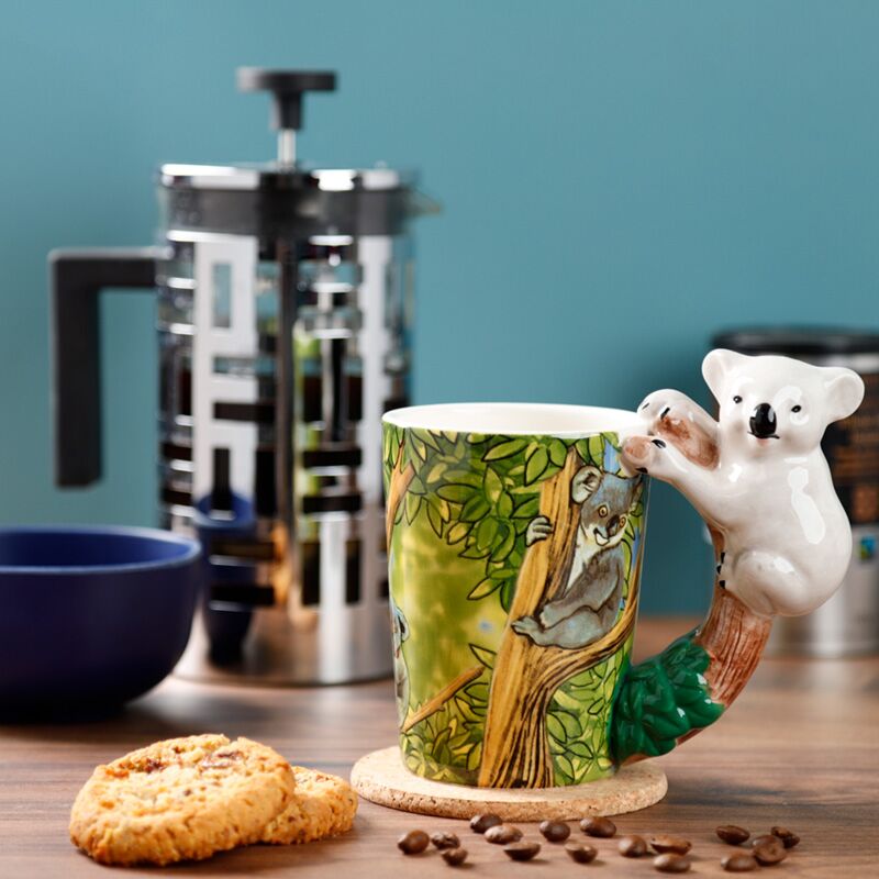 Mug anse koala 400ml - Vue d'ensemble - Cadeau original amoureux des koalas