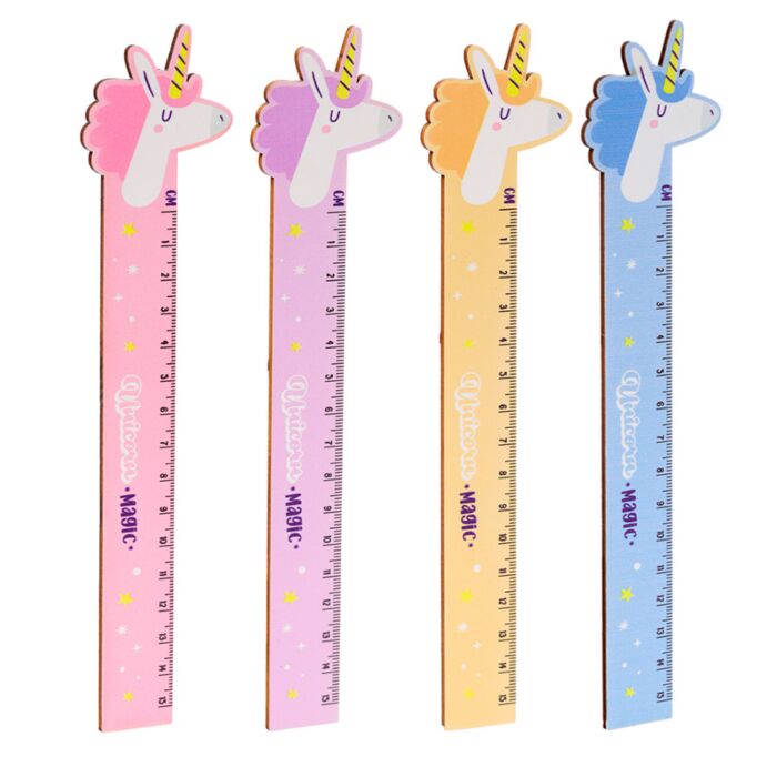 Règle licorne 15cm