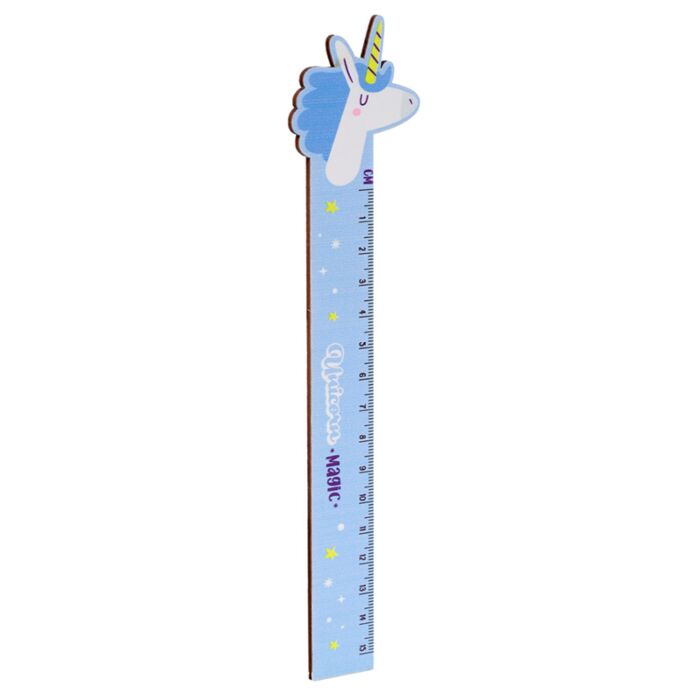 Règle licorne 15cm