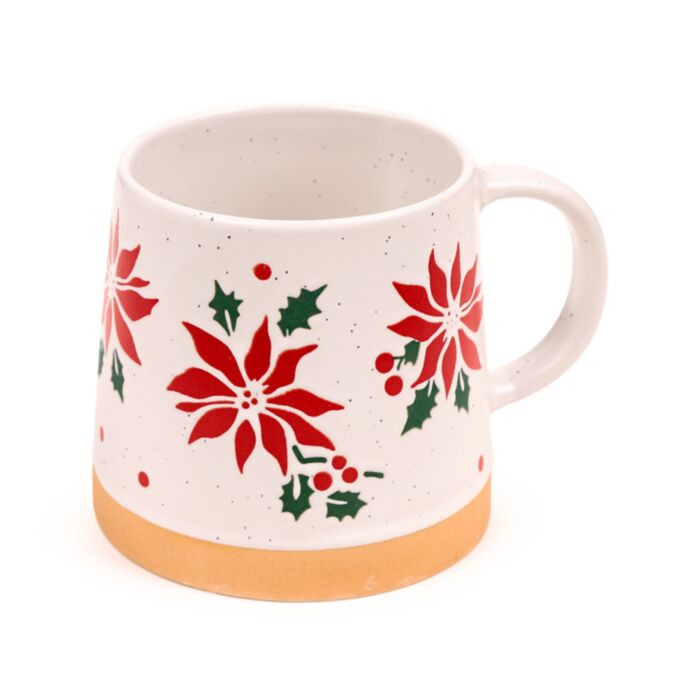 Weihnachtsstern-Tasse