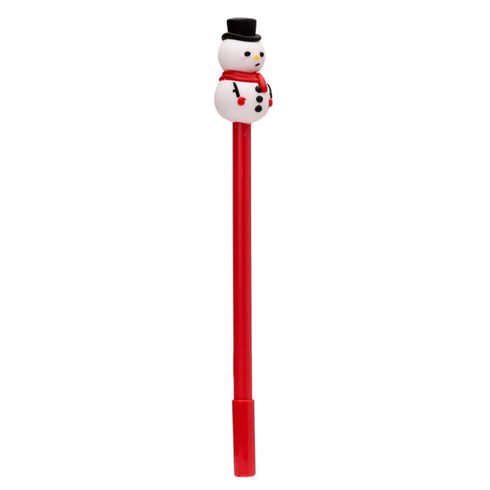 Stylo pointe fine Amis Festifs de Noël