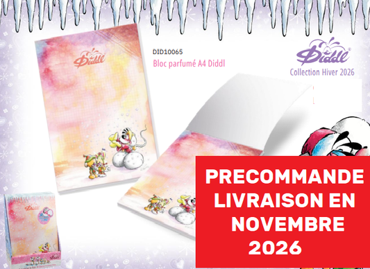 Bloc parfumé A4 – Précommande