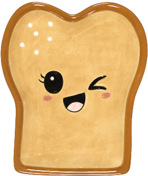 Assiette relief kawaii 17,4x14,8cm - design adorable avec motifs en relief