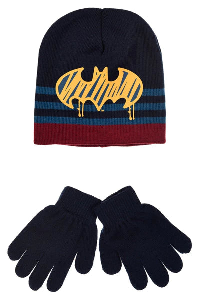 Bonnet Batman avec gants