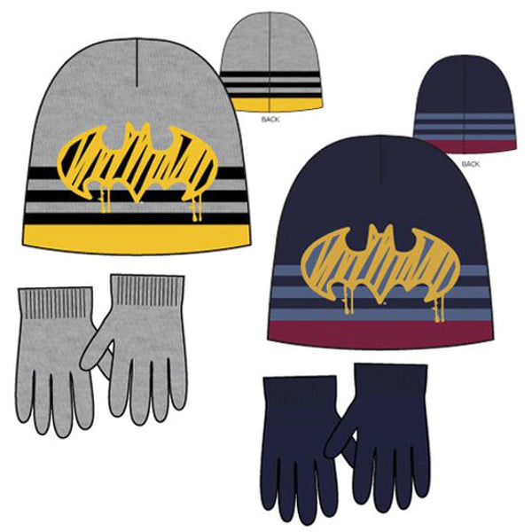 Bonnet Batman avec gants