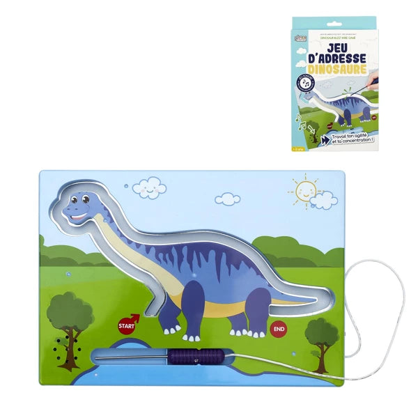 Jeu du fil chaud dinosaure
