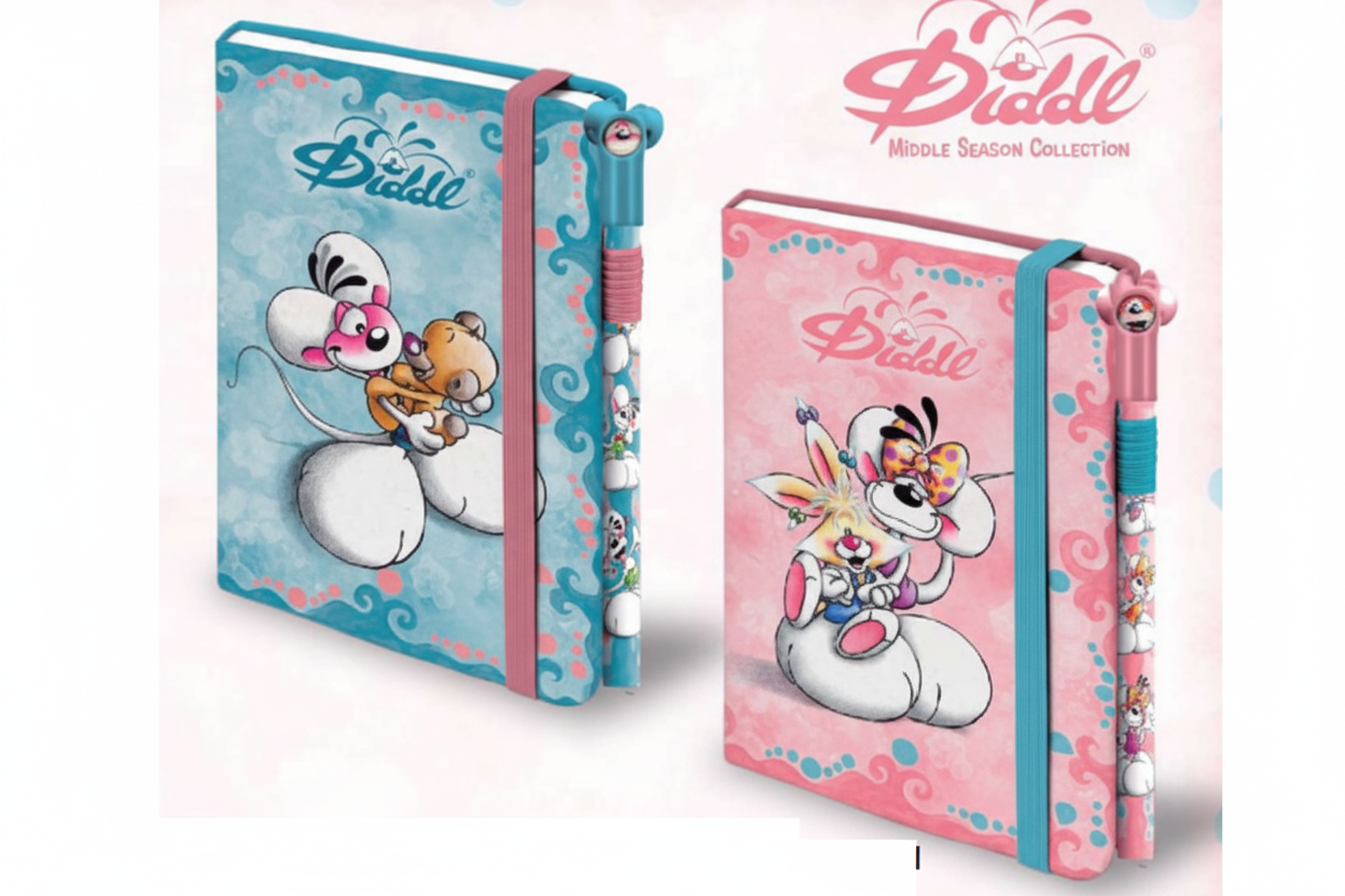 Carnet + Stylo A6 Diddl