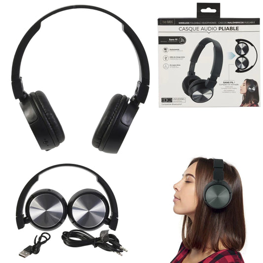 Casque bluetooth pliable