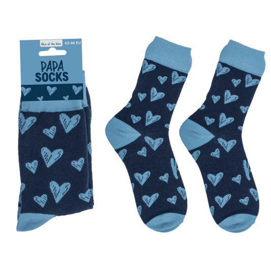 Chaussettes papa originales 42-46 - cadeau fête des pères rigolo en coton