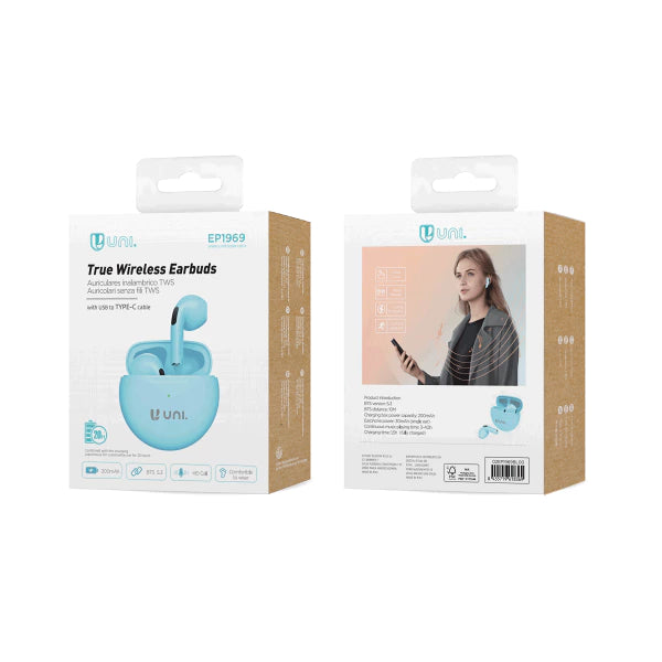 Écouteurs Bluetooth colorie au choix