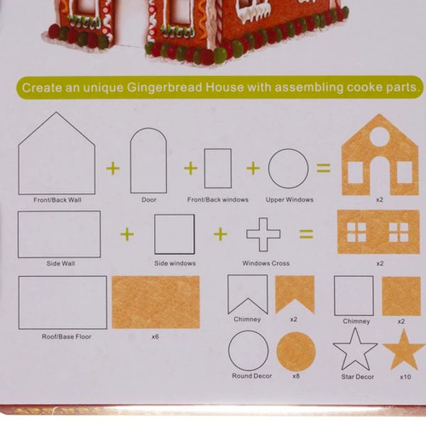 Emporte pièce maison de Noël