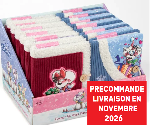 Carnet A6 hiver -précommande
