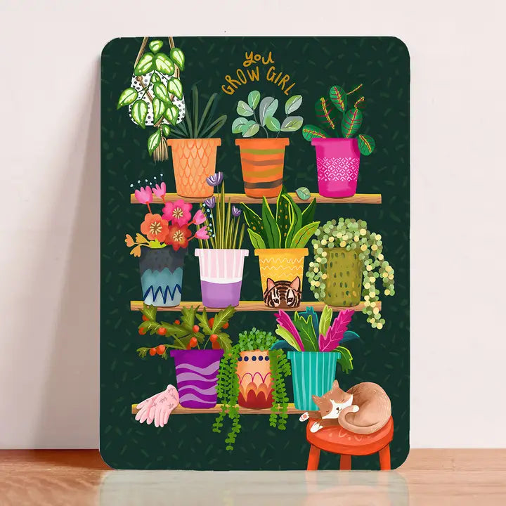 Carte plantes chat